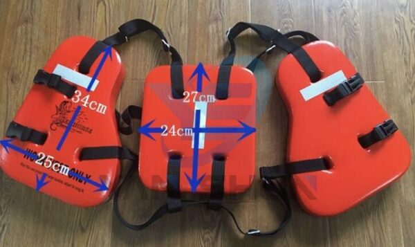 Marine Working Lifejacket dimensions