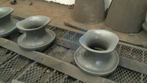 Bulwark-mounted Chock NS 2589 Steel Casting