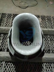 Bulwark-mounted Chock NS 2589 Steel Casting