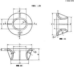 Bulwark-mounted Single Point Mooring Pipes JIS F2030-1978 type A Steel Casting