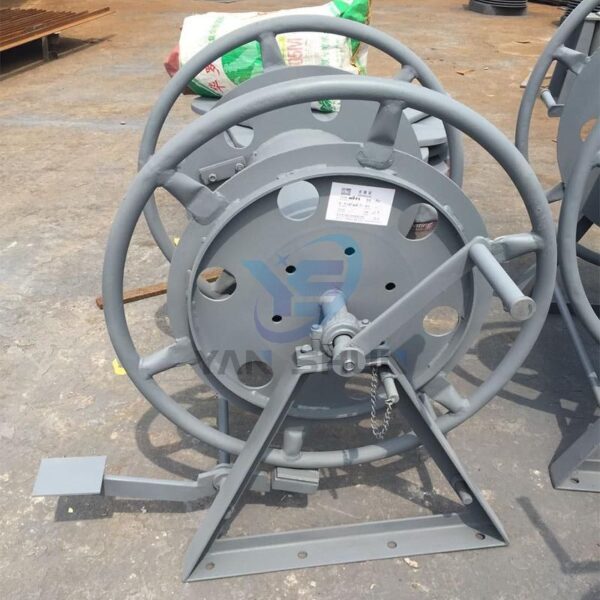CB-T 498-1995 Mooring Synthetic Fiber Rope Reel Grey Color
