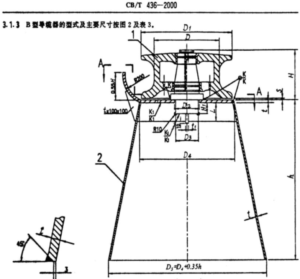 CBT 436-2000 Single Roller Fairlead with Cleat Cleat Fairlead With Single-roller type B
