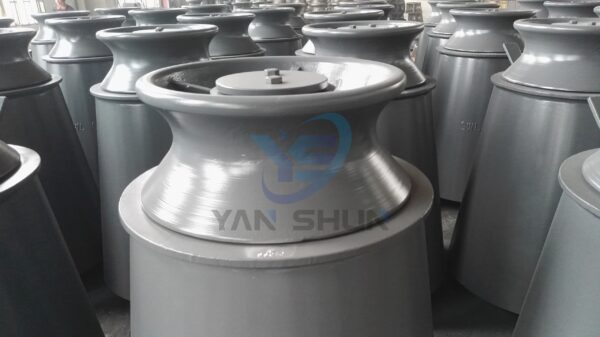 DIN 81907 Pedestal Fairleads type A with Cylindrical Pedestal