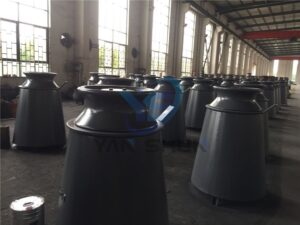 DIN 81907 Pedestal Fairleads type B with Conical Pedestal