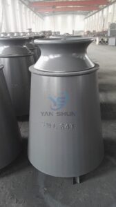 DIN 81907 Pedestal Fairleads type B with Conical Pedestal