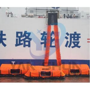 Double Chute Vertical Passage Marine Evacuation System