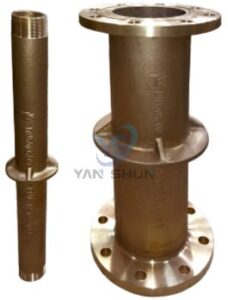 Gunmetal Puddle Flange (to PN16 Flange Ends and with Screw Ends)