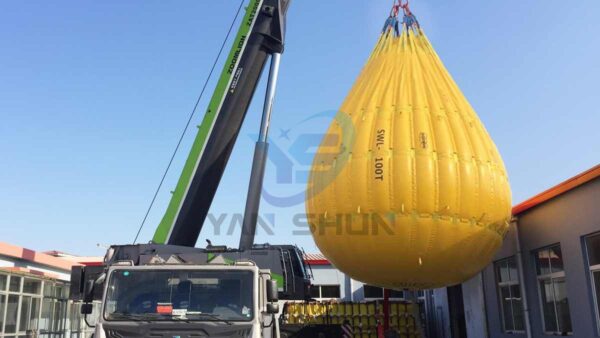 Hoisting Load Testing Water Bags and Crane Proof Load Testing Bags