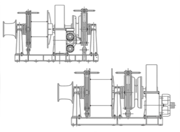 Hydraulic Single Drum Combined Windlass