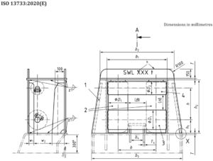 ISO 13733-2020 Universal Fairleads type 4R 4-roller with Upper Roller Weldable Steel Plates
