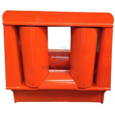 ISO 13742-2020 Universal Fairleads type 3R 3-roller withOUT Upper Roller Weldable Steel Plates