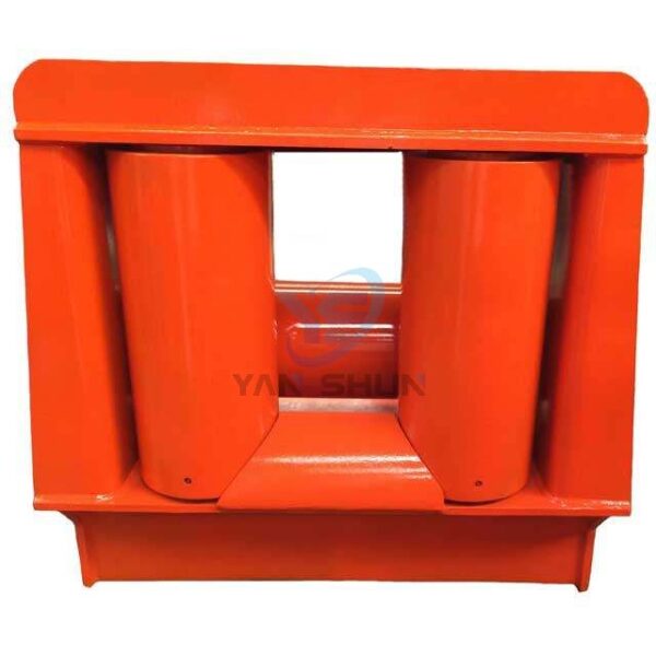 ISO 13742-2020 Universal Fairleads type 3R 3-roller withOUT Upper Roller Weldable Steel Plates