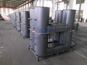 ISO 13795 Double Bollards type A with Compact Base Plate Weldable Steel Plates