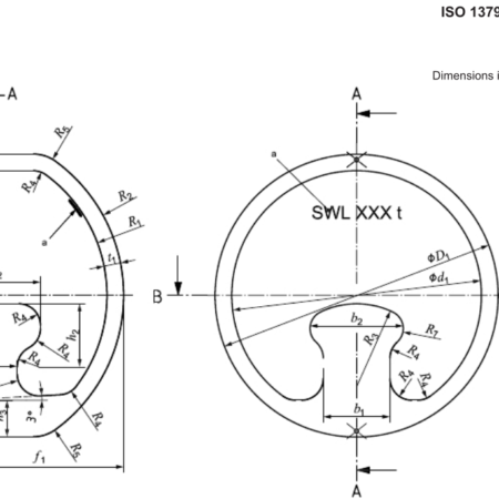ISO 13799 Recessed Bitts Weldable Steel Casting