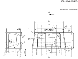 ISO 13742-2020 Universal Fairleads type 4RL 4-roller withOUT Upper Roller Weldable Steel Plates