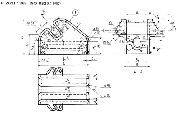 JIS F 2031-1998 Cable Stoppers