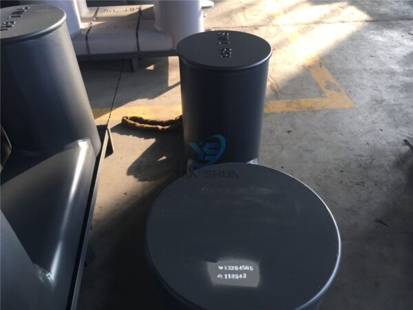 JIS F2001-1995 Double Bollards Double Bitts Welded Steel Plates