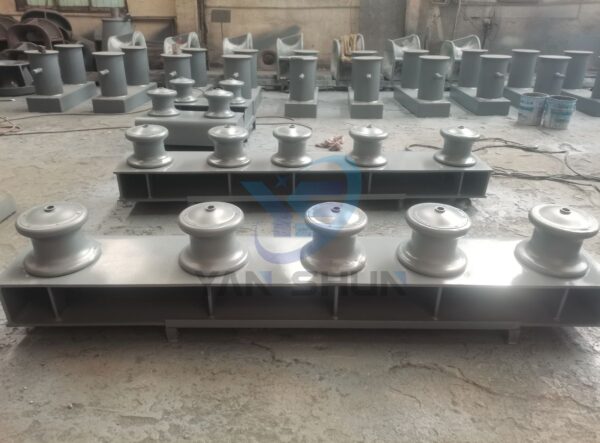 JIS F2014-1987 Fairlead Rollers Carbon Steel Grey Iron Casting