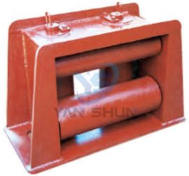 JIS F2026-1980 Fairleads with Horizontal Rollers Carbon Steel type A 4-roller