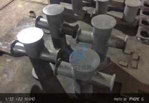JIS F2804-1976 Ships' Cross Bitts Cruciform Bollards Carbon Steel