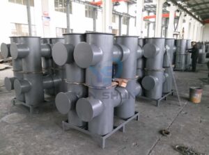 JIS F2804-1976 Ships' Cross Bitts Cruciform Bollards Carbon Steel