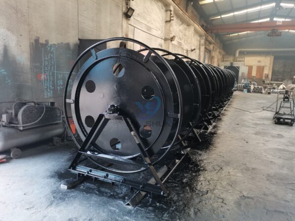 Mooring Synthetic Fiber Rope Reel Surface Coated with JOTUN brand Marine Paints