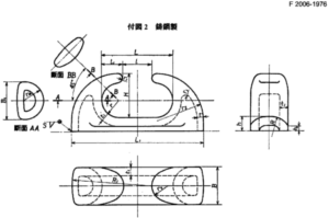 Open Chocks JIS F2006-1976 type SC – Steel Casting