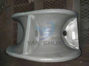Panama Chocks type A – Deck-mounted Panama Chock ISO 13728 Steel Casting
