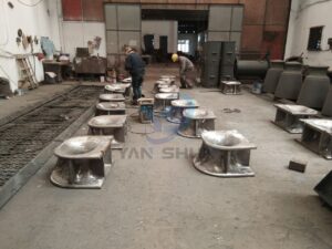 Panama Chocks type A – Deck-mounted Panama Chock ISO 13728 Steel Casting