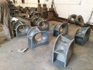 Panama Chocks type A – Deck-mounted Panama Chock ISO 13728 Steel Casting