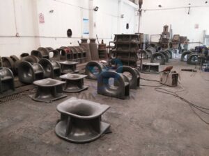 Panama Chocks type A – Deck-mounted Panama Chock ISO 13728 Steel Casting