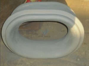 Panama Chocks type B – Bulwark-mounted Panama Chock ISO 13728 Steel Casting