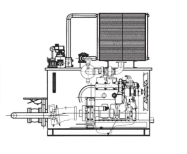 Tension Spooling Machine Power Pack