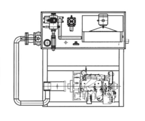 Tension Spooling Machine Power Pack