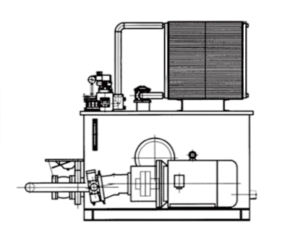 Tension Spooling Machine Power Pack